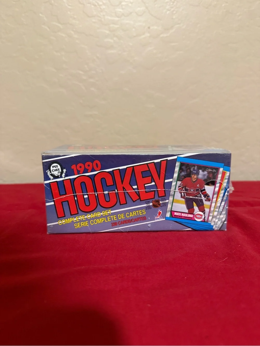 1990 Hockey Complete Card Set by O-Pee-Chee - Blue/Red